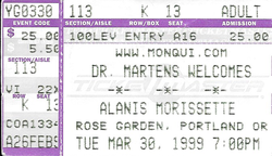 Alanis Morissette / Garbage on Mar 30, 1999 [308-small]