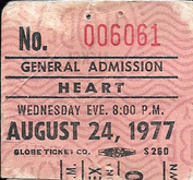 Heart / Stephen Bishop  on Aug 24, 1977 [319-small]