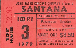 Santana / Sad Cafe on Feb 3, 1979 [323-small]