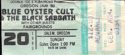 Blue Oyster Cult / Black Sabbath / Riot V / Molly Hatchet on Jul 20, 1980 [327-small]