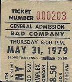 Bad Company / Carillo on May 31, 1979 [329-small]