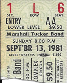 Marshall Tucker Band on Sep 13, 1981 [333-small]