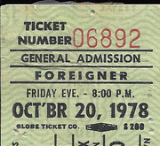 Foreigner / Molly Hatchet on Oct 20, 1978 [414-small]