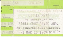Little Feat / Ivan Neville on Mar 10, 1989 [850-small]