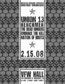Union 13 / Henchmen / Dead Ringers / Embrace the Kill / Nation of Idiots on Feb 15, 2008 [507-small]