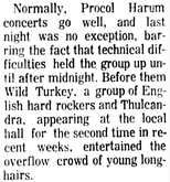 Procol Harum / Wild Turkey / Thulcandra on Apr 13, 1972 [546-small]