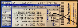 Bruce Springsteen & The E Street Band / Bruce Springsteen on Oct 6, 2002 [548-small]