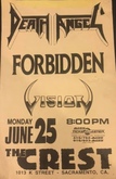 Death Angel / Vision / forbidden on Jun 25, 1990 [622-small]