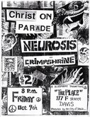 Christ on Parade / Neurosis / Crimpshrine on Oct 9, 1987 [639-small]