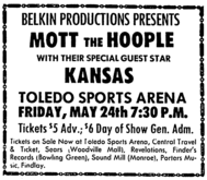 Mott the Hoople / Kansas on May 24, 1974 [654-small]