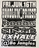 Hoodlum Priest / Hoods / Singe / Exhale on Jun 16, 2000 [678-small]