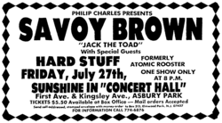 savoy brown / Hard Stuff on Jul 27, 1973 [683-small]