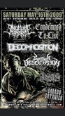 Mucus Membrane / Condemned to Live / Decomposition / Spawn of Descension / Lycus on May 16, 2009 [809-small]