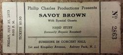 savoy brown / Hard Stuff on Jul 27, 1973 [873-small]