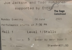 Todd Rundgren / Joe Jackson / Ethel on Jun 6, 2005 [923-small]