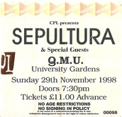Sepultura / Psycore on Nov 29, 1998 [967-small]