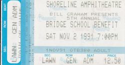 BRIDGE SCHOOL BENEFIT on Nov 2, 1991 [897-small]