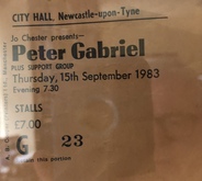 Peter Gabriel on Sep 15, 1983 [970-small]