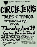 Circle Jerks / Tales of Terror / Straw Dogs / Roon on Apr 19, 1984 [005-small]