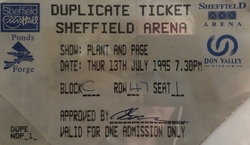 Jimmy Page & Robert Plant / The Black Crowes on Jul 13, 1995 [088-small]