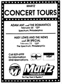 Adam Ant / The Romantics on Feb 20, 1984 [112-small]