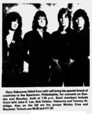 Ozzy Osbourne / Mötley Crüe / Waysted on Jan 15, 1984 [123-small]