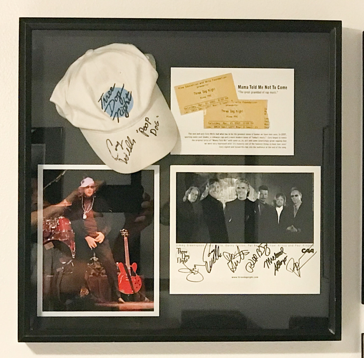 Apr 21, 2007: Three Dog Night at Alma Performing Arts Center Alma, AR