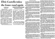 Elvis Costello / Nick Lowe on Aug 11, 1984 [133-small]