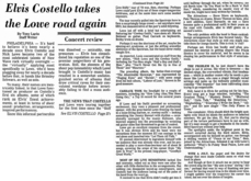 Elvis Costello / Nick Lowe and His Cowboy Outfit on Aug 11, 1984 [133-small]