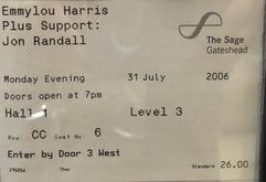 Emmylou Harris / Jon Randall on Jul 31, 2006 [167-small]