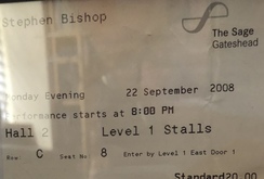 Stephen Bishop on Sep 22, 2008 [221-small]