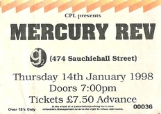 Mercury Rev / The Paradise Motel on Jan 14, 1999 [267-small]