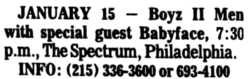 Boyz II Men / Babyface / Brandy on Jan 15, 1995 [333-small]