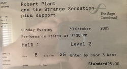 Robert Plant and The Strange Sensation on Oct 30, 2005 [345-small]