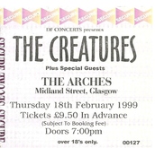 The Creatures on Feb 18, 1999 [648-small]