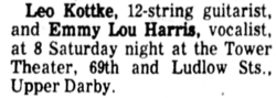 Leo Kottke / Emmylou Harris on Mar 20, 1976 [859-small]