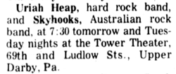 Uriah Heep / Skyhooks on Apr 12, 1976 [862-small]