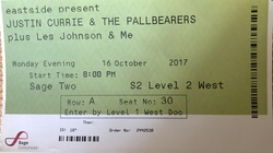 Justin Currie / Les Johnson and Me on Oct 16, 2017 [144-small]