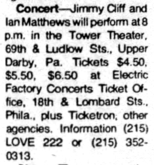 Jimmy Cliff / Ian Matthews on Nov 12, 1976 [176-small]