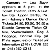Leo Sayer  / Johnny's Dance Band on Dec 3, 1976 [179-small]