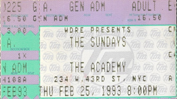 The Sundays / Luna on Feb 25, 1993 [197-small]