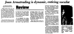 Joan Armatrading / Pat Metheny / Michael Katakis on Nov 11, 1977 [217-small]