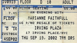 Marianne Faithfull / Kaki King on Sep 19, 2002 [255-small]