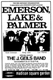Emerson Lake and Palmer / The J. Geils Band on Nov 25, 1971 [401-small]