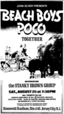 The Beach Boys / Poco / Stanky Brown Group on Aug 25, 1973 [402-small]