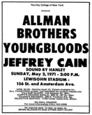 Allman Brothers Band / The Youngbloods / Jeffrey Cain on May 2, 1971 [405-small]