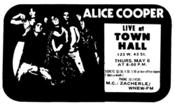 Alice Cooper / The Holy Modal Rounders on May 6, 1971 [413-small]