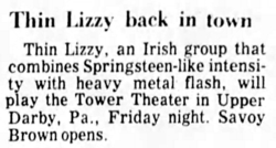 Thin Lizzy / savoy brown on Sep 8, 1978 [432-small]