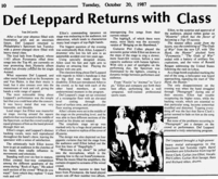 Def Leppard / Tesla on Oct 13, 1987 [483-small]