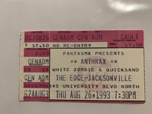 Anthrax / White Zombie / Quicksand on Aug 26, 1993 [520-small]